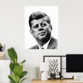 President Kennedy Poster (Thuiskantoor)