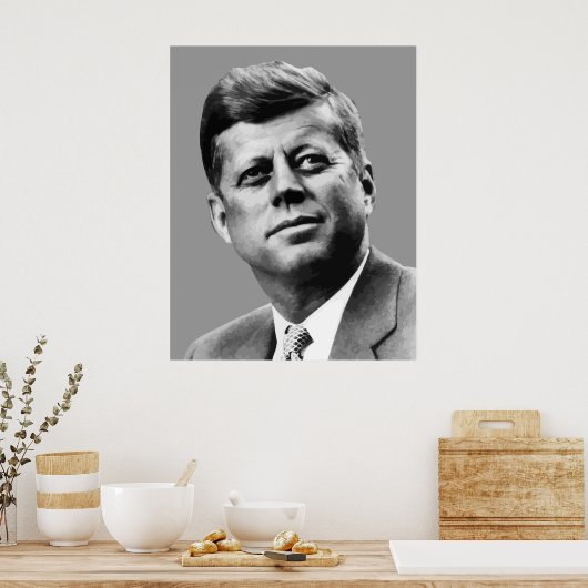President Kennedy Poster (Keuken)