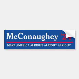 President keuze bumpersticker