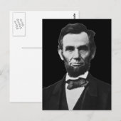 President Lincoln Briefkaart (Voorkant / Achterkant)