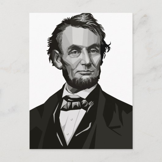 President Lincoln Briefkaart (Voorkant)