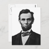 President Lincoln Briefkaart (Voorkant / Achterkant)