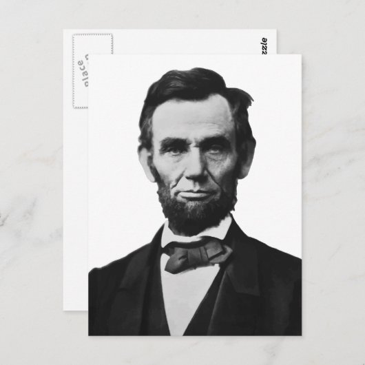 President Lincoln Briefkaart (Voorkant / Achterkant)