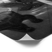 President Lincoln en zijn familie Poster (Hoek)