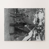 President Lincoln in de burgeroorlog van Antietam  Legpuzzel (Horizontaal)