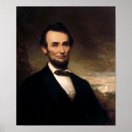 President Lincoln Portrait - George Henry Story Poster