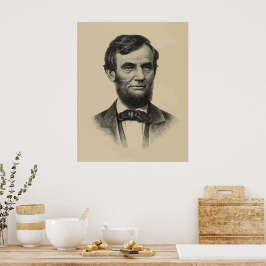 President Lincoln Poster (Keuken)