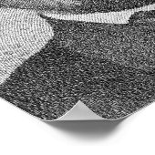 President Lincoln Render w/the Gettysburg Address Poster (Hoek)