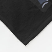 President Lincoln Skeleton, Halloween Skeleton Fleece Deken (Hoek)