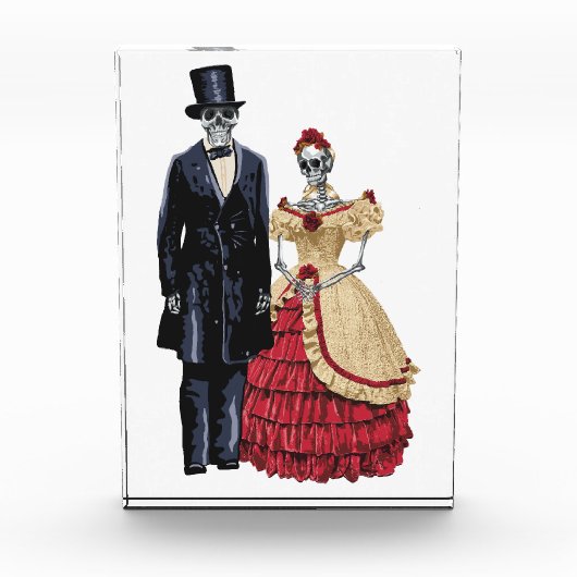 President Lincoln Skeleton, Halloween Skeleton Fotoblokken (Voorkant)