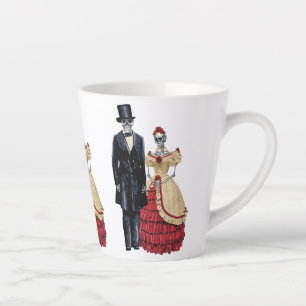 President Lincoln Skeleton, Halloween Skeleton Latte Mok