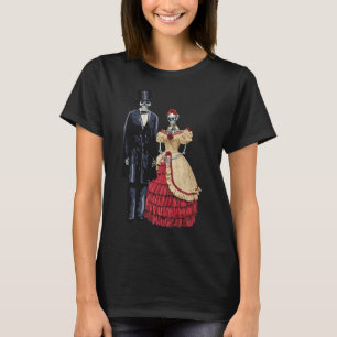 President Lincoln Skeleton, Halloween Skeleton T-shirt