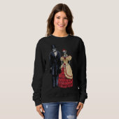 President Lincoln Skeleton, Halloween Skeleton Trui (Voorkant volledig)