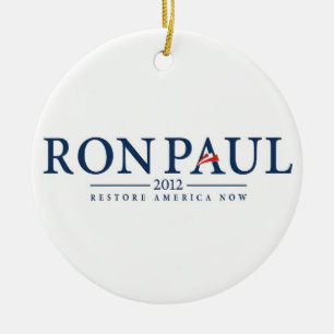 president logo politiek  paul 2012 vs keramisch ornament