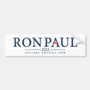 president logo van de verenigde naties paul 2012 bumpersticker