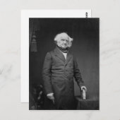 President Martin Van Buren Briefkaart (Voorkant / Achterkant)
