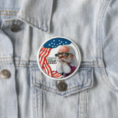 President McMillan 2016 Ronde Button 7,6 Cm (In situ)