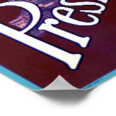 President Merk Oranje County Valencias Fruit Labe Poster (Hoek)