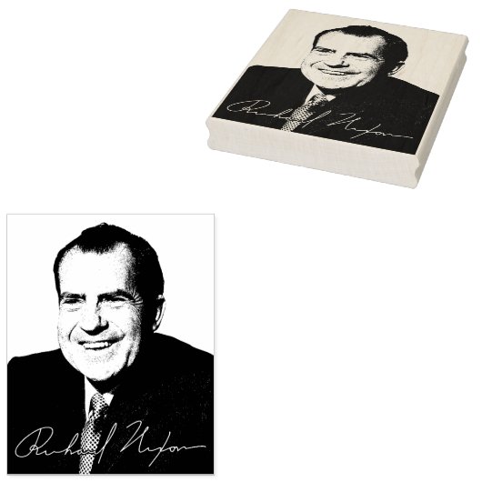 President Nixon Rubberstempel (Gestempeld)
