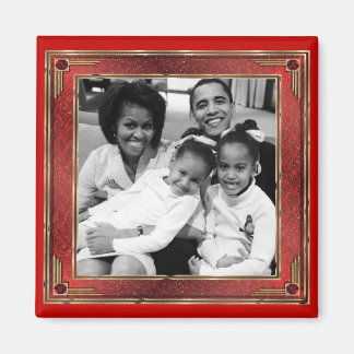 President Obama 1e familie Keepsakes Magnet