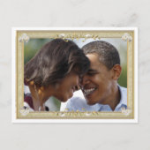 President Obama 1e reeks - Framed Keepomwille Briefkaart (Voorkant)