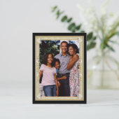 President Obama 1e reeks - Framed Keepsakes Briefkaart (Staand voorkant)