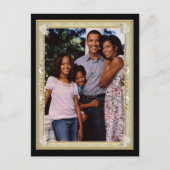 President Obama 1e reeks - Framed Keepsakes Briefkaart (Voorkant)
