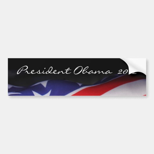 President Obama 2012 Bumpersticker (Voorkant)