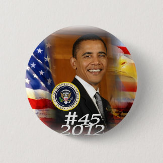 President Obama 2012 Campaign Launch Ronde Button 5,7 Cm