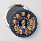 President Obama 2012 Ronde Button 4,0 Cm (Voorkant /achterkant)