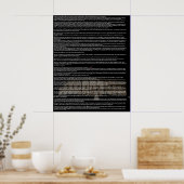 President Obama 2012 Victory Speech Poster (Keuken)