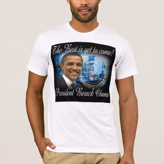 PRESIDENT OBAMA 2013 Inauguration T-shirt (Voorkant)