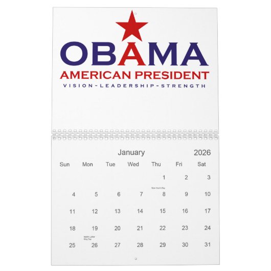 President Obama 2013 Kalender (Jan 2026)