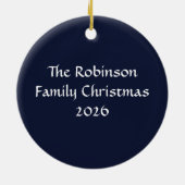 President Obama 2e inauguratie Keramisch Ornament (Achterkant)