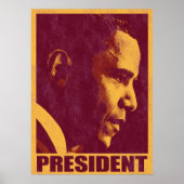 President Obama 3 Poster (Voorkant)