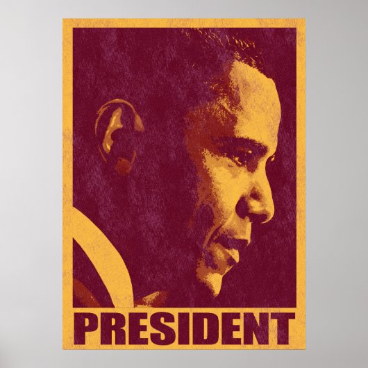President Obama  3 Poster (Voorkant)