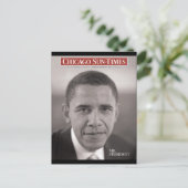 President Obama Briefkaart (Staand voorkant)