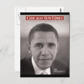 President Obama Briefkaart (Voorkant / Achterkant)