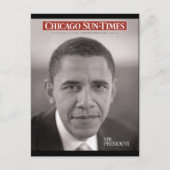 President Obama Briefkaart (Voorkant)