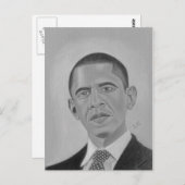 President Obama Briefkaart (Voorkant / Achterkant)