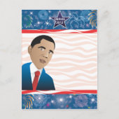 President Obama Briefkaart (Voorkant)