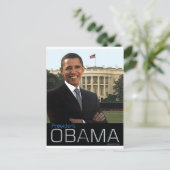 President Obama Briefkaart (Staand voorkant)