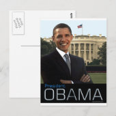 President Obama Briefkaart (Voorkant / Achterkant)