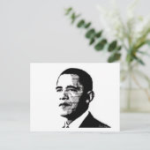 President Obama Briefkaart (Staand voorkant)