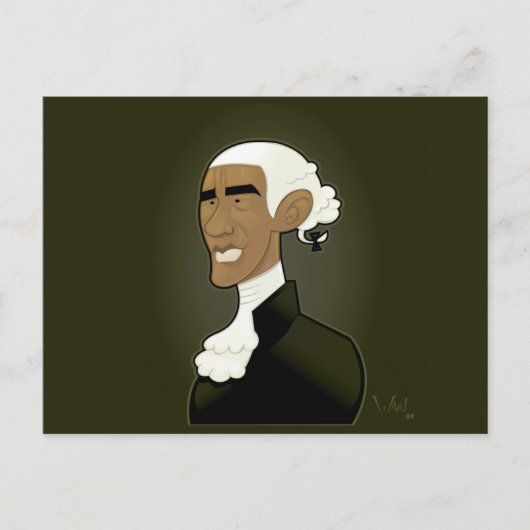 President Obama Briefkaart (Voorkant)
