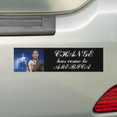 President Obama Change Bumpersticker (Op auto)