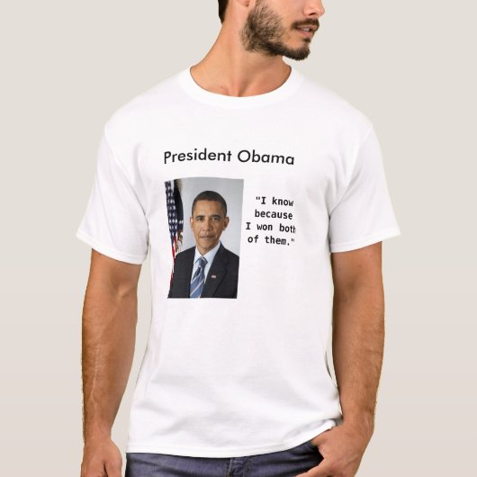 President Obama Citaten T-shirt (Voorkant)