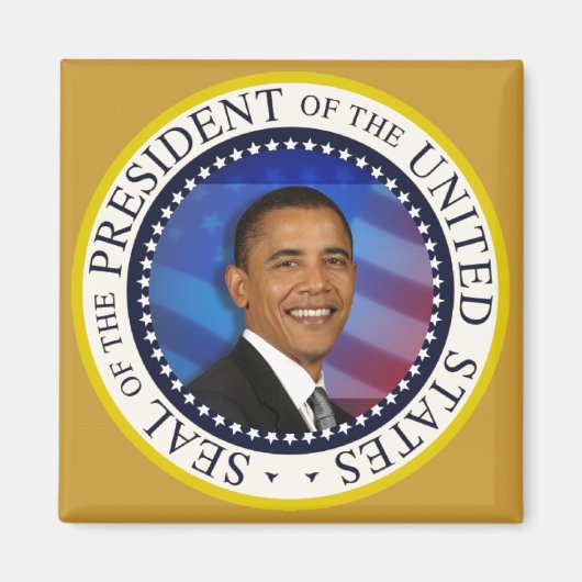President Obama Collectibles Keepsake Magnet (Voorkant)