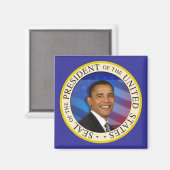 President Obama Collectibles Magnet (Voorkant / Achterkant)