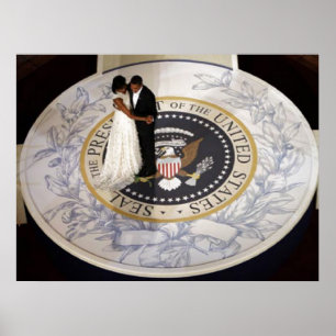 President Obama EERSTE KOPEL, EERSTE DANKZIJ Poster